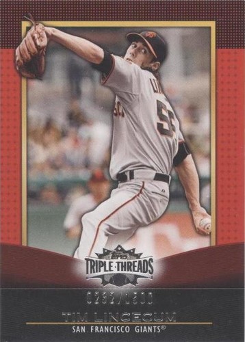 2011 Topps Triple Threads - Tim Lincecum #45