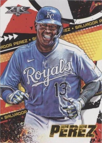 2022 Topps Fire - Salvador Perez #67