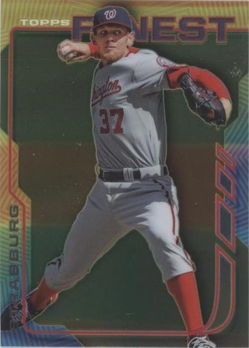 2014 Topps Finest - Stephen Strasburg #88