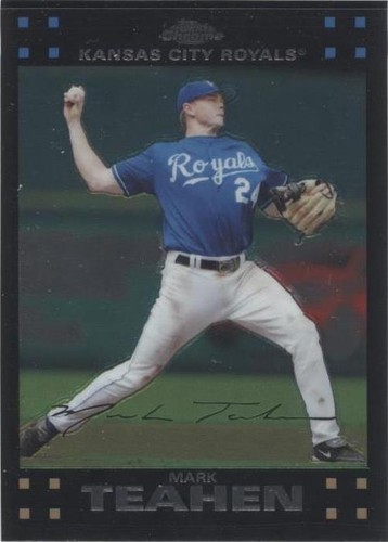 2007 Topps Chrome - Mark Teahen #79