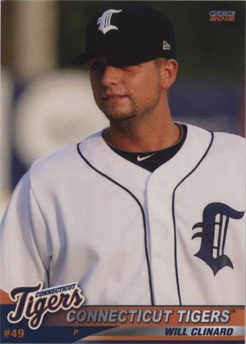 2012 Choice Connecticut Tigers - Will Clinard #08