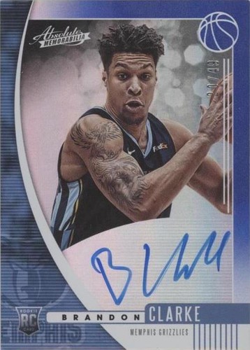 2019-20 Panini Absolute Memorabilia - Brandon Clarke #RA-BCL