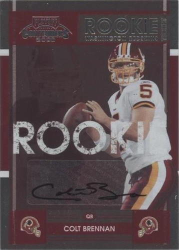 2008 Playoff Contenders Colt Brennan #117