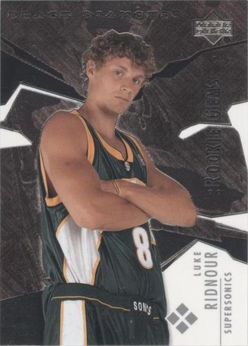 2003-04 Upper Deck Black Diamond - Luke Ridnour #193