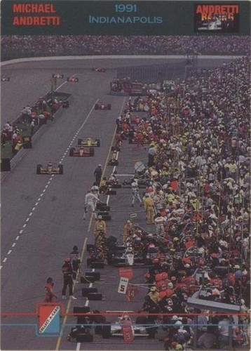 1992 Collect-A-Card Andretti Racing - Michael Andretti #77