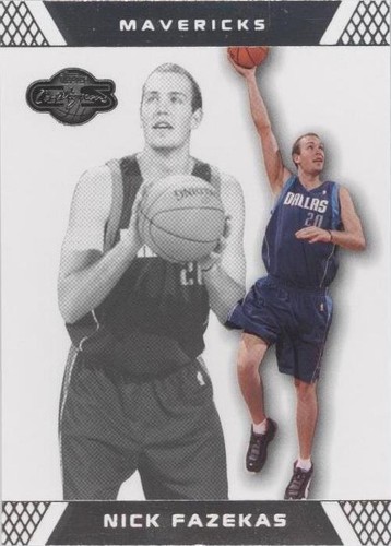 2007-08 Topps Co-Signers - Dirk Nowitzki/Nick Fazekas #90