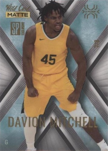 2022 Wild Card Matte SP Exclusive - Davion Mitchell #MXPN-4