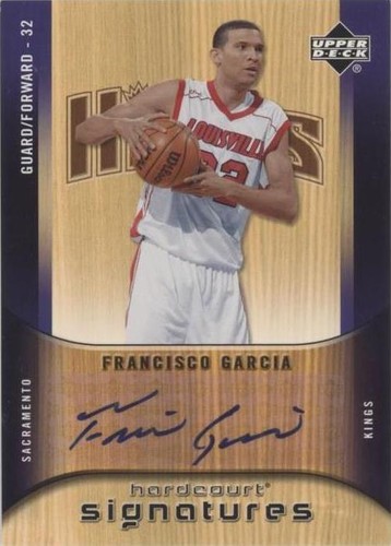 2005-06 Upper Deck Hardcourt - Francisco Garcia #HS-FG