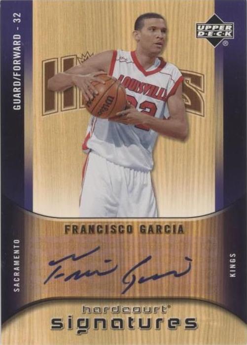 2005-06 Upper Deck Hardcourt - Francisco Garcia #HS-FG
