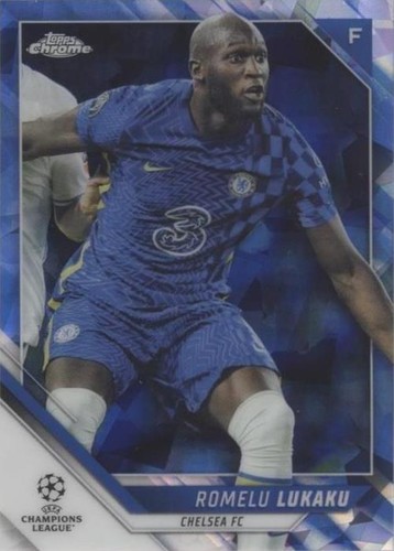 2021-22 Topps Chrome UCL Sapphire Edition Romelu Lukaku #168