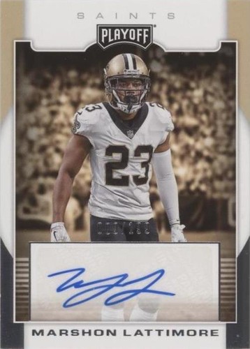 2017 Panini Playoff Marshon Lattimore #RS-ML