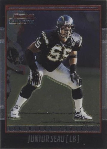 2001 Bowman Chrome Junior Seau #74