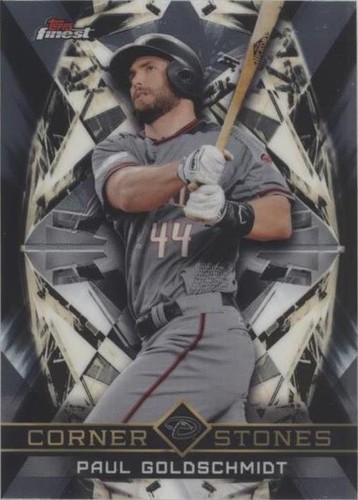 2018 Topps Finest - Paul Goldschmidt #FC-PG