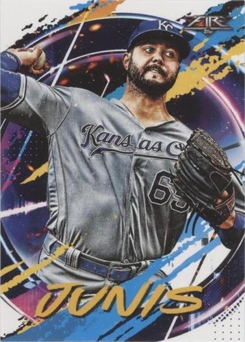 2020 Topps Fire - Jake Junis #196