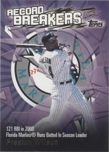 2003 Topps - Preston Wilson #RB-PW