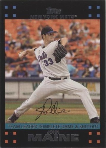 2007 Topps New York Mets Gift Set - John Maine #NYM40
