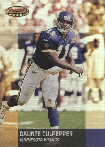 2001 Bowman's Best Daunte Culpepper #79