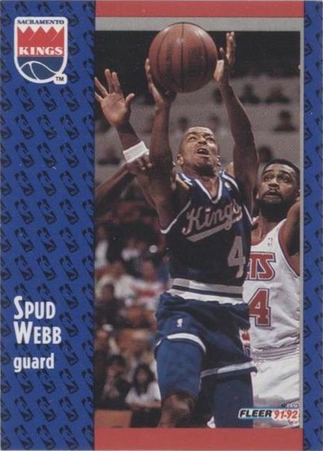 1991-92 Fleer - Spud Webb #352
