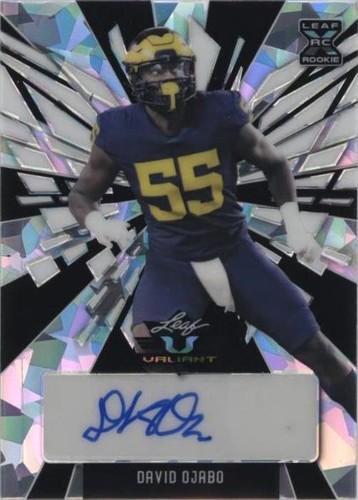 2022 Leaf Valiant David Ojabo #BA-DO1