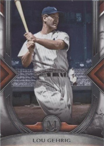 2022 Topps Museum Collection - Lou Gehrig #84