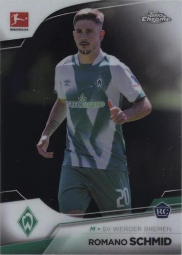 2022-23 Topps Chrome Bundesliga Romano Schmid Werder Bremen