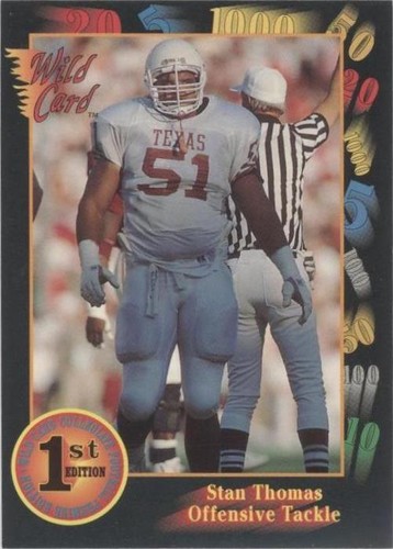 1991 Wild Card Draft Stan Thomas #70