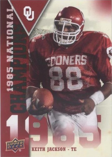 2011 Upper Deck University of Oklahoma Keith Jackson #NC-KJ