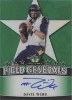2017 Leaf Valiant Davis Webb #FG-DW1