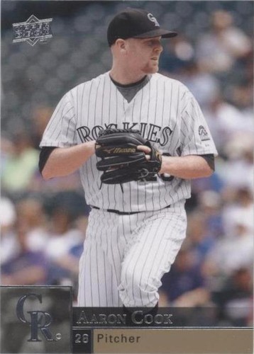 2009 Upper Deck - Aaron Cook #624
