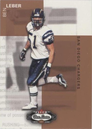 2002 Fleer Box Score Ben Leber #170