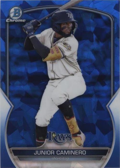 2023 Bowman Chrome Sapphire Edition - Junior Caminero #BCP-162
