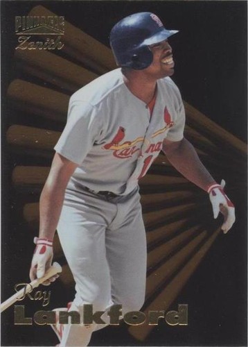 1996 Pinnacle Zenith - Ray Lankford #38