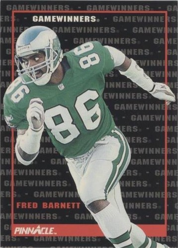 1992 Pinnacle Fred Barnett #338
