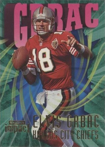 1997 Skybox Impact Elvis Grbac #93