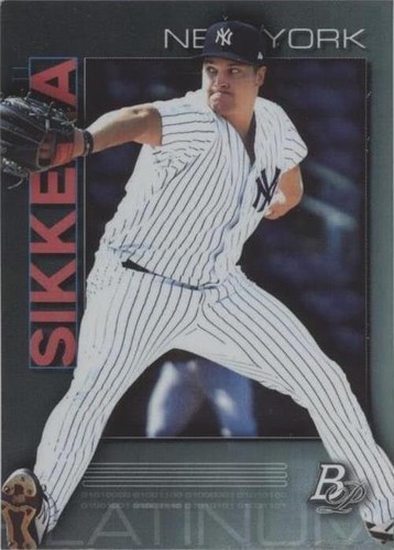 2020 Bowman Platinum - T.J. Sikkema #TOP-61