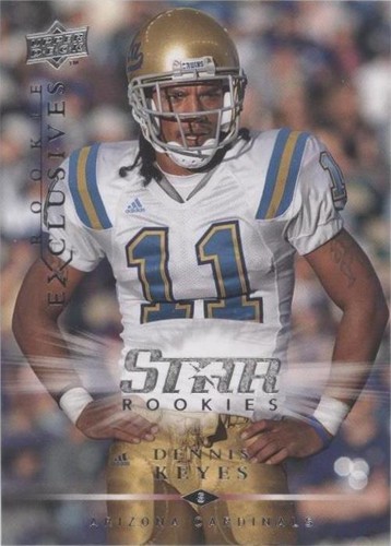 2008 Upper Deck Rookie Exclusives Dennis Keyes #RE64