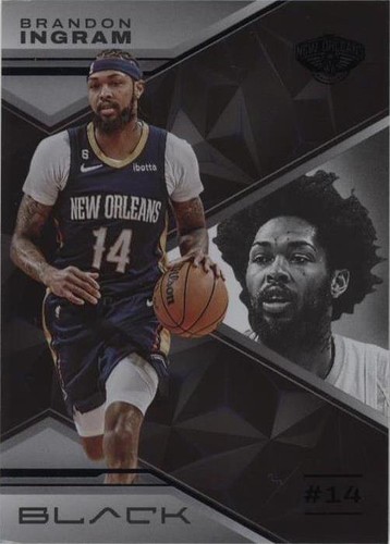 2022-23 Panini Black - Brandon Ingram #48