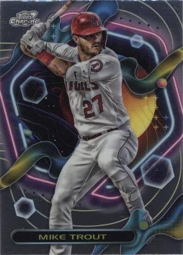 2023 Topps Cosmic Chrome - Mike Trout #129