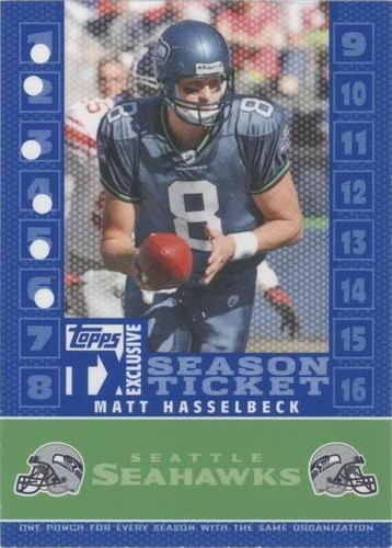 2007 Topps TX Exclusive Matt Hasselbeck #S-MHA