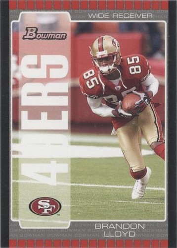2005 Bowman Brandon Lloyd #60