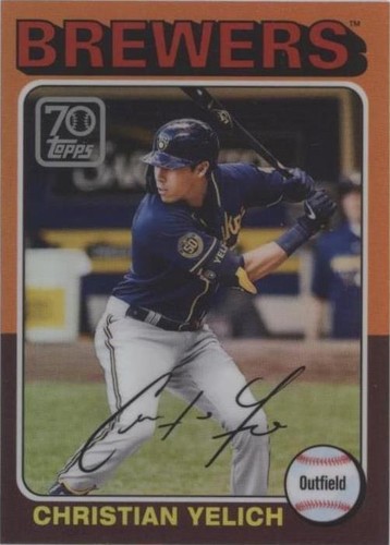 Christian Yelich AUTO /25 2024 Topps Five Star PENTAMEROUS 