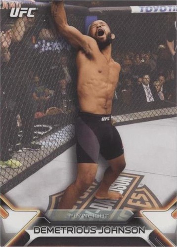 2016 Topps UFC Knockout - Demetrious Johnson #53