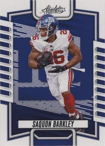 2023 PANINI ABSOLUTE SAQUON BARKLEY BASE FOOTBALL CARD