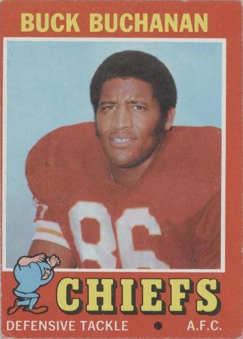 Topps Buck Buchanan #13 1971