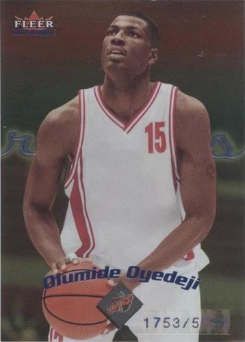 2000-01 Fleer Mystique - Olumide Oyedeji #133