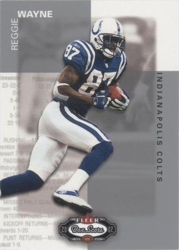 2002 Fleer Box Score Reggie Wayne #113
