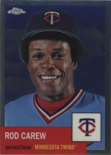2022 Topps Chrome Platinum Anniversary - Rod Carew #184