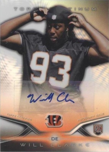 2014 Topps Platinum Will Clarke #33