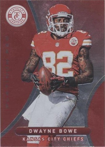 2012 Totally Certified Dwayne Bowe #29