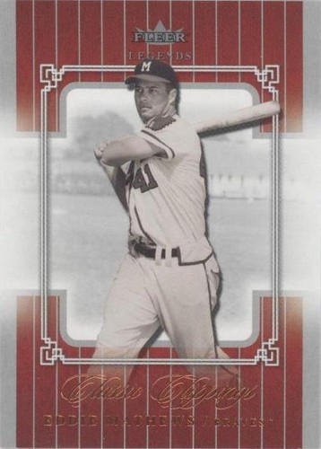2005 Fleer Classic Clippings - Eddie Mathews #105